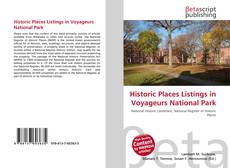 Обложка Historic Places Listings in Voyageurs National Park