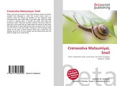 Capa do livro de Crenavolva Matsumiyai, Snail 