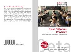 Capa do livro de Osaka Prefecture University 