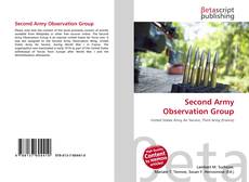 Capa do livro de Second Army Observation Group 