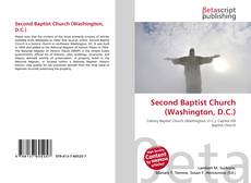 Portada del libro de Second Baptist Church (Washington, D.C.)