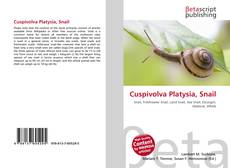 Portada del libro de Cuspivolva Platysia, Snail