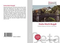 Osaka Machi-Bugyō kitap kapağı