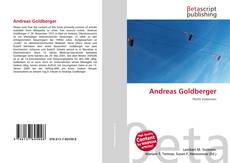 Andreas Goldberger的封面