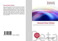 Second-Class Citizen kitap kapağı