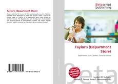 Buchcover von Taylor's (Department Store)