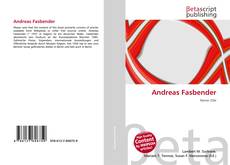 Capa do livro de Andreas Fasbender 