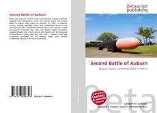 Buchcover von Second Battle of Auburn