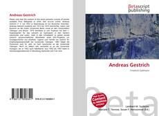 Buchcover von Andreas Gestrich
