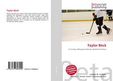 Buchcover von Taylor Beck