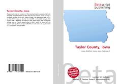 Обложка Taylor County, Iowa