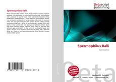Couverture de Spermophilus Ralli