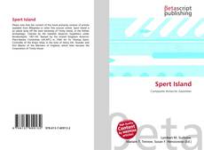 Capa do livro de Spert Island 