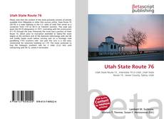 Utah State Route 76 kitap kapağı