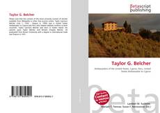 Copertina di Taylor G. Belcher