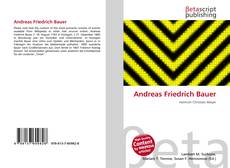 Buchcover von Andreas Friedrich Bauer