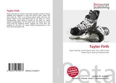 Portada del libro de Taylor Firth