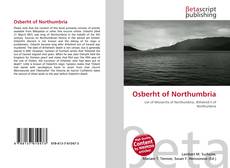 Capa do livro de Osberht of Northumbria 
