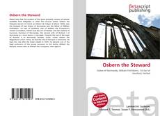 Osbern the Steward kitap kapağı