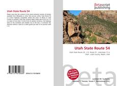 Capa do livro de Utah State Route 54 