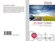 U.S. Route 1 in Maine kitap kapağı