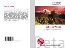 Portada del libro de Osborne Village