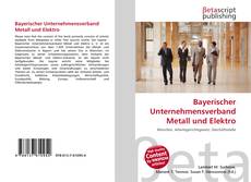 Bayerischer Unternehmensverband Metall und Elektro kitap kapağı