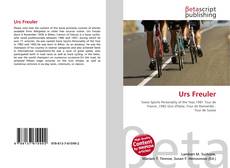 Urs Freuler kitap kapağı