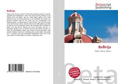 Baħrija kitap kapağı