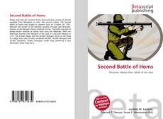 Обложка Second Battle of Homs