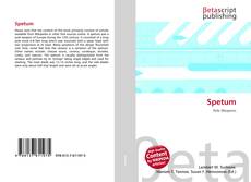 Spetum kitap kapağı