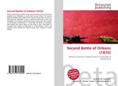 Portada del libro de Second Battle of Orléans (1870)