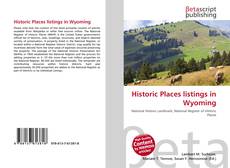 Couverture de Historic Places listings in Wyoming