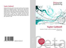 Buchcover von Taylor Caldwell