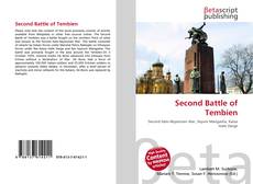 Buchcover von Second Battle of Tembien