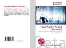 Couverture de Taylor County Airport (Wisconsin)