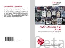 Taylor Allderdice High School kitap kapağı