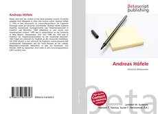 Andreas Höfele kitap kapağı