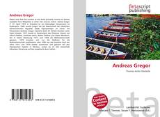 Andreas Gregor kitap kapağı