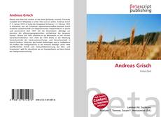 Buchcover von Andreas Grisch