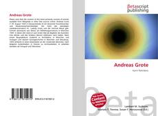 Andreas Grote kitap kapağı