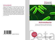 Achromobacter kitap kapağı