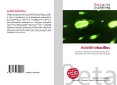 Acidithiobacillus kitap kapağı