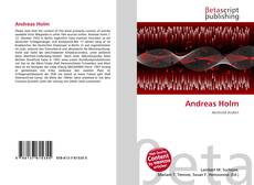 Andreas Holm kitap kapağı
