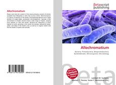 Allochromatium kitap kapağı