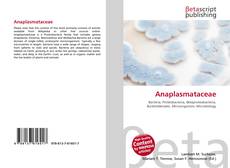 Buchcover von Anaplasmataceae