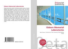 Osborn Memorial Laboratories kitap kapağı