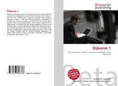 Osborne 1 kitap kapağı