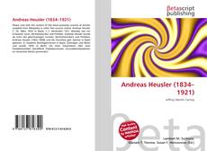 Buchcover von Andreas Heusler (1834–1921)