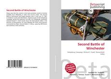 Second Battle of Winchester kitap kapağı